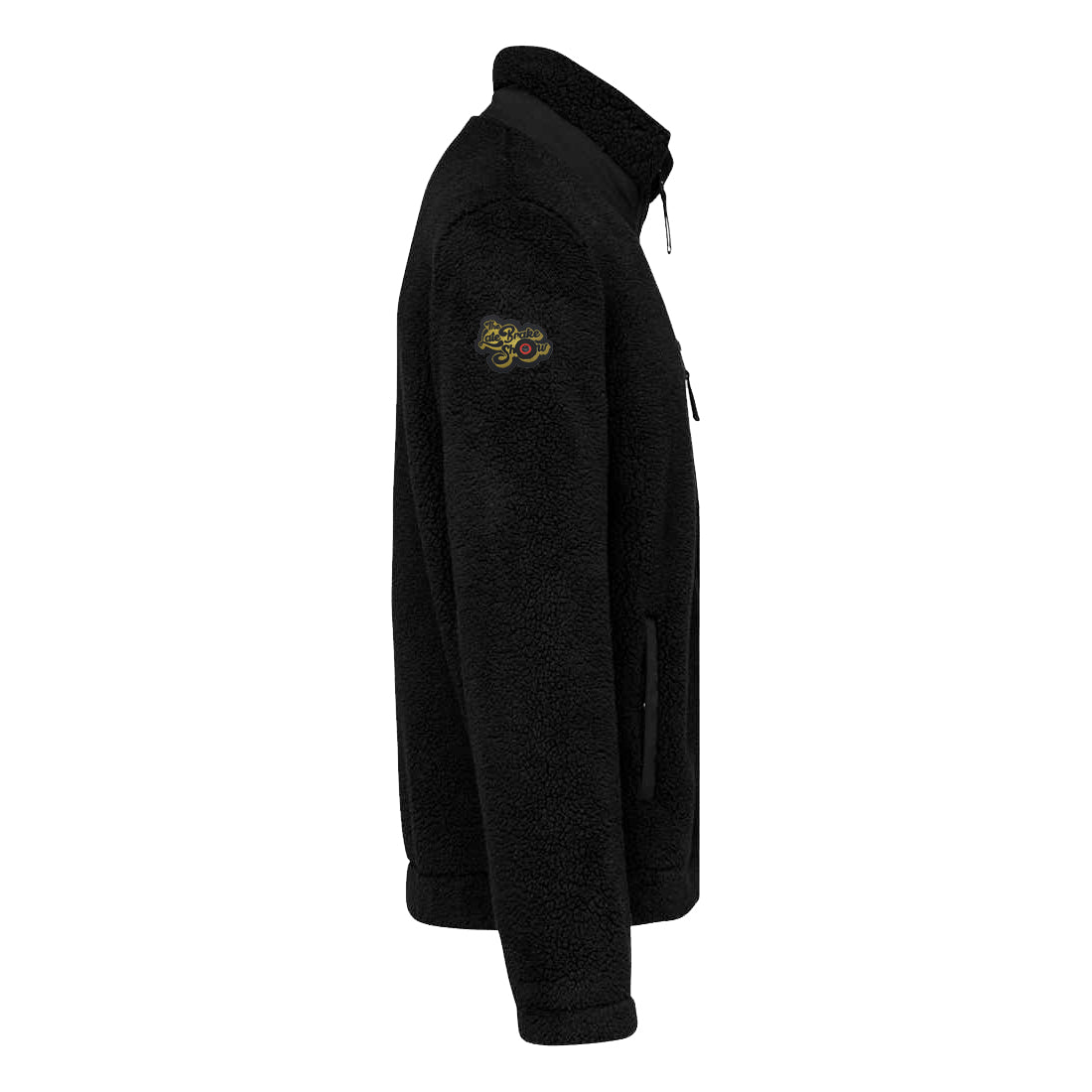 Barn Finds Sherpa Fleece Jacket Black